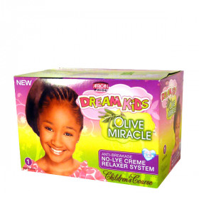 African Pride Dream Kids Olive Miracle Relaxer Kit Coarse African Pride Dream Kids Olive Miracle Relaxer Kit Coarse